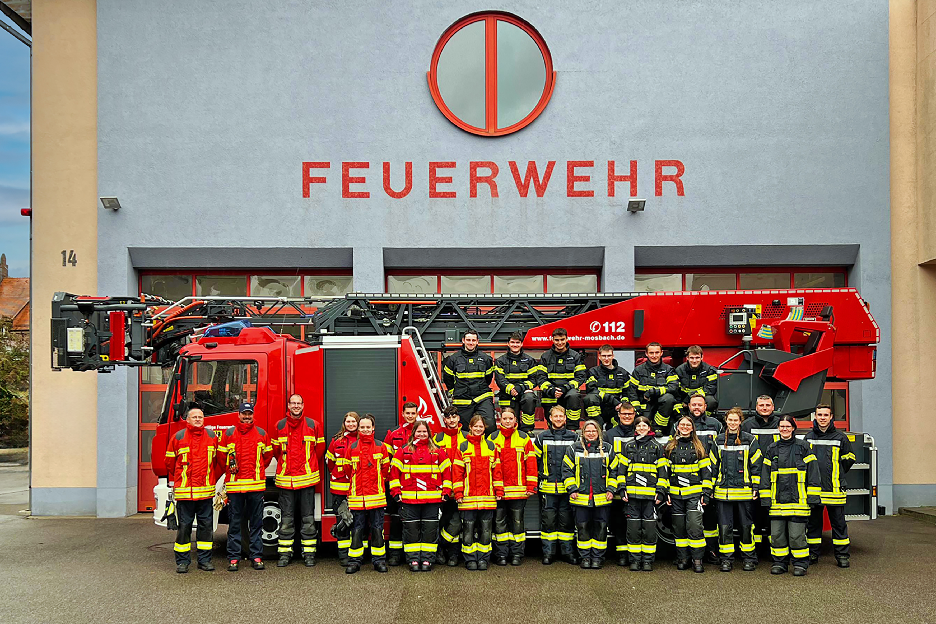 Gruppenbild Feuerwehrleute